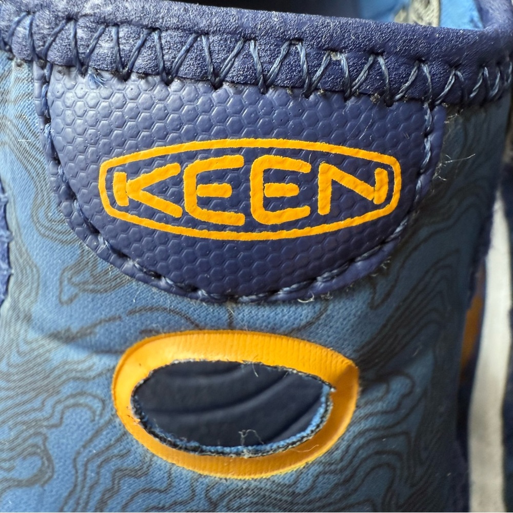 Keen Stingray Water Sandals Boys 10 Blue Closed Toe Shoes Outdoors Kids Youth - Picture 3 of 10